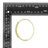 Clear Colorful Baguette CZ Adjustable Bracelet, Sku#LX503
