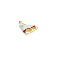 Enamel Ice Skating shoe Shape charm, Sku#LK1266