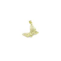 Baguette CZ Butterfly Shape charm, Sku#LK1267