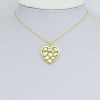 Multi Hearts Charm Pendant, Sku#LK1146