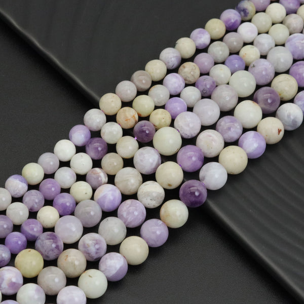 Genuine Purple Opal Round Smooth Beads, Sku#U1898 – Bestbeads&Beyond