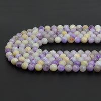 Genuine Purple Opal Round Smooth Beads, Sku#U1898