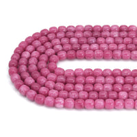 10x10mm Smooth Rondelle Jade Beads, Sku#U2132