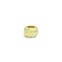 CZ Large Hole Donut Spacer Bead, Sku#LK1160