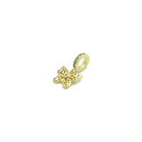 Big hole Filigree Butterfly Charm Pendant, Sku#LK1172