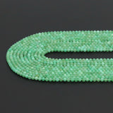 3mm High Quality Chrysoprase Round Faceted Beads, Sku# U1881