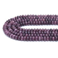 5x8mm Smooth Rondelle Jade Beads, Sku#U2053