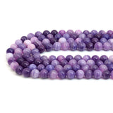 Genuine Sugilite Round Smooth Beads, Sku#U1894