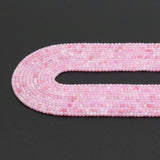 2.5mm Pink Opal Faceted Cube Beads, Sku#U1930