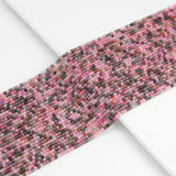 2.5mm Mixed Tourmaline Faceted Cube Beads, Sku#U1933