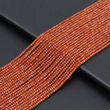 1.5x2mm Rondelle Faceted CZ Beads, Sku#U2136