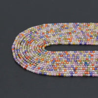 2.5mm Faceted Cube CZ Beads, Sku#U2138