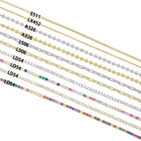 Birthstone Spacer,Spacer for Necklace, birthstone Charm Pendant, Sku#LX978