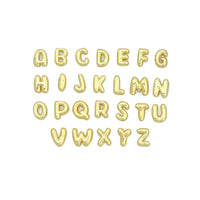 Cute Bubble Initial Charm, Alphabet Name Letter Charm,sku#LD700