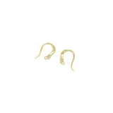 Dainty Heart CZ Earring Hook Earrings, Sku#ZX204
