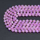 8mm Twisted Jade Bedas, Sku#U2242-1
