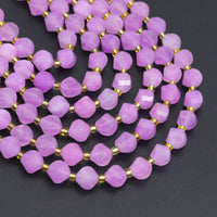 8mm Twisted Jade Bedas, Sku#U2242-1