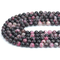 Genuine Rhodochrosite Round Smooth Beads, Sku#U2082