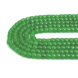 7x8mm Smooth Drum Shape Jade Beads, Sku#U2338