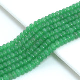 4x6mm Smooth Rondelle Jade Beads, sku#U2340