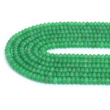4x6mm Smooth Rondelle Jade Beads, sku#U2340