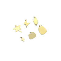 Mother of Pearl Dragonfly Butterfly Hamsa hand Connector charm, Purse Cross charm, Sku#LX896