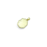White Purple Enamel Gold StarFish Shell Pearl Oval charm, Sku#Z1483