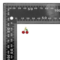 Enamel Cherry Charm, Sku#Y577