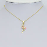 Pineapple Flower Filigree Circle Heart Sunburst Flamingo charm, Sku#LK1270