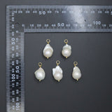 Natural Baroque Pearl Pendant charm, Sku#EF802