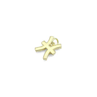 Gold White Pearl Zotiac Symbol Charm Pendant,Sku#A482