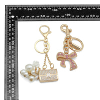 Purse Bow Bag Pendant charm Keychain, Sku#JL208