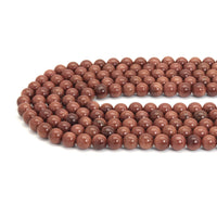 Goldstone Round Smooth Beads, Sku#U1977