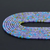 2x3mm Faceted Rondelle CZ Beads, Sku#U2148