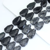 25x40mm Flat Teardrop Beads, Sku#U1816