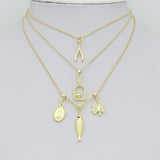 picklebal racket, Wishbone, Fish Clover, Oval Mary Pendant charm for Necklace Bracelet Jewelry Making Supply, Sku#LX926