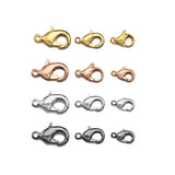 5pc/10pcs Simple Lobster Claw Clasp,Gold/Silver/Black/Rose gold color Lobster claw clasp, 10mm/12mm/15mm, sku#JL14 Bestbeads&Beyond