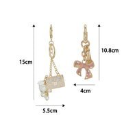Purse Bow Bag Pendant charm Keychain, Sku#JL208
