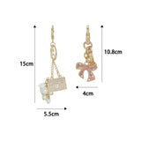Purse Bow Bag Pendant charm Keychain, Sku#JL208