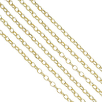 Thick Oval Link unfinished chain, sku#LD605