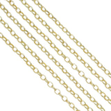 Thick Oval Link unfinished chain, sku#LD605