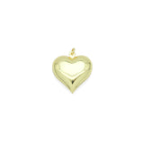 Puffy Heart Charm Pendant, Sku#LD622