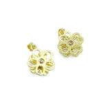 Gold Spinning Flower Pendant Collection – Playful, Elegant & Stress-Relieving, Sku#LD777