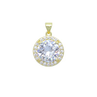 Big Crystal Charm Pendant, Sku#LK1097