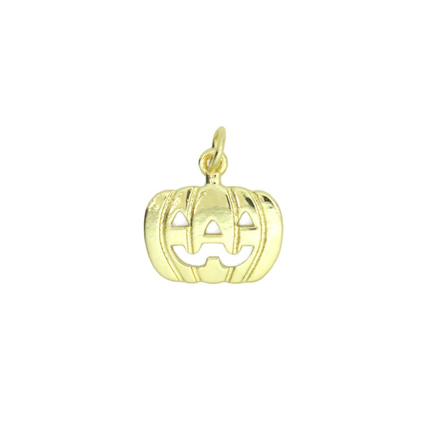 Halloween Pumpkin Charm Pendant, Sku#LK1105