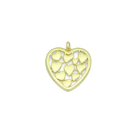 Multi Hearts Charm Pendant, Sku#LK1146