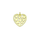 Multi Hearts Charm Pendant, Sku#LK1146