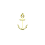 Gold Anchor Charm Pendant, Sku#LK1151