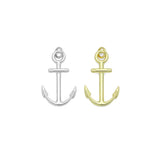 Gold Anchor Charm Pendant, Sku#LK1151