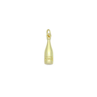 Gold Wine Bottle Charm Pendant, Sku#LK1178